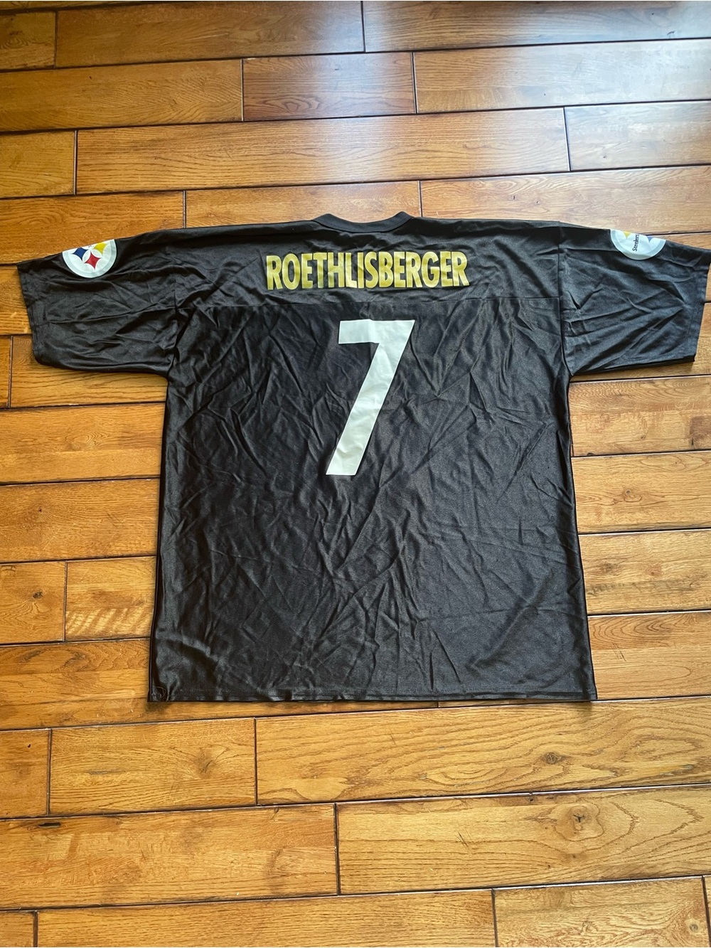 NFL Black Roethlisberger #7 Jersey